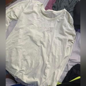 Size 12 YELLOW swiftly LONG SLEEVE SHIRT